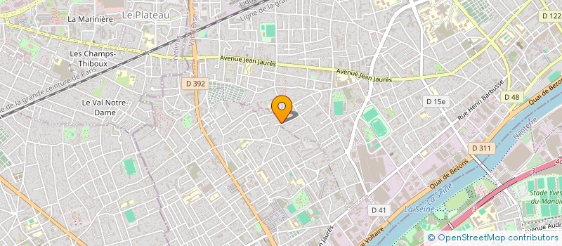 localisation de l'entreprise NIGHT MARKET  ARGENTEUIL