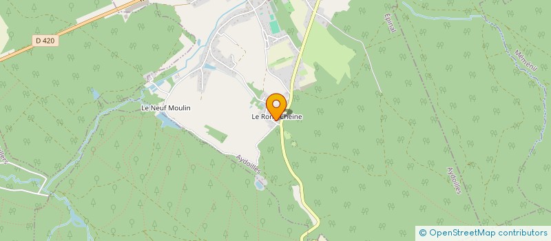 localisation de l'entreprise NIGHT & RIDE  AYDOILLES