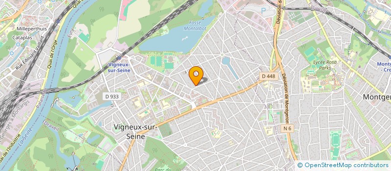 localisation de l'entreprise NIGHT SHIFT EVENT  VIGNEUX-SUR-SEINE