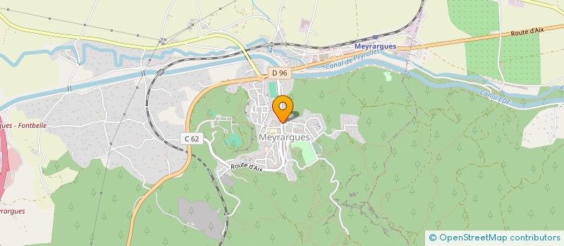 localisation de l'entreprise NIGHT SOUNDS  MEYRARGUES