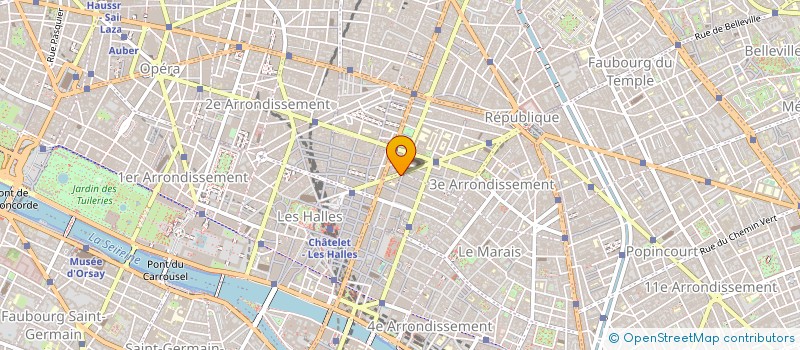 localisation de l'entreprise NIGHT SPIRIT à PARIS
