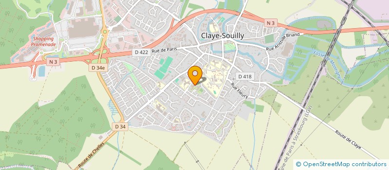 localisation de l'entreprise NIGHT VTC PARIS  CLAYE-SOUILLY