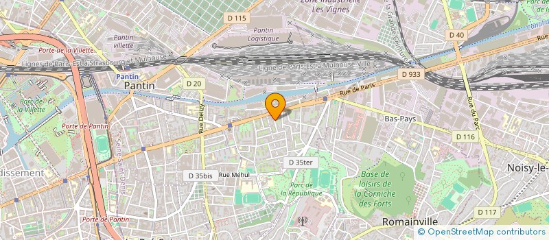 localisation de l'entreprise NIGHTFALL.FM ( NIGHTFALL )  PANTIN