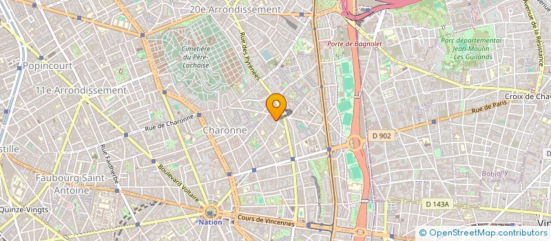 localisation de l'entreprise NIGLO  PARIS