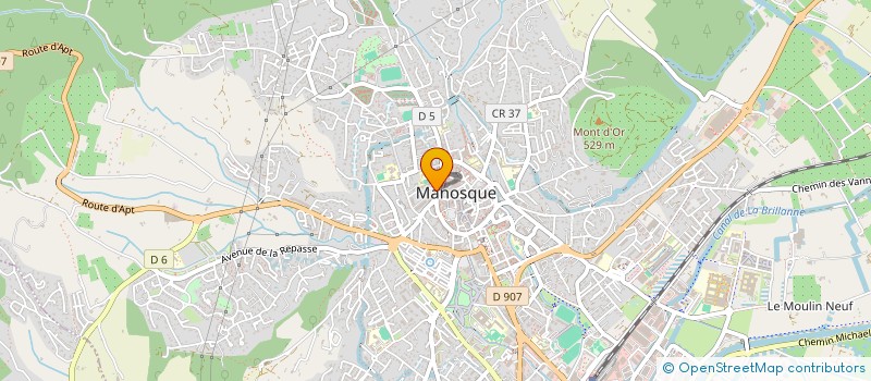 localisation de l'entreprise NIGLO BARBER à MANOSQUE