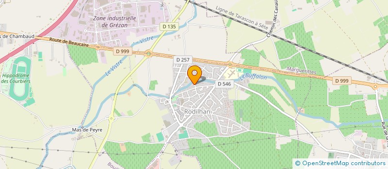 localisation de l'entreprise NIGLO CHATRIE  RODILHAN