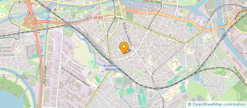 localisation de l'entreprise NIGLOO à STRASBOURG