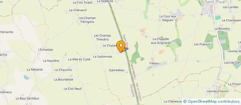 localisation de l'entreprise NIGON CONSULTING  PLOUASNE