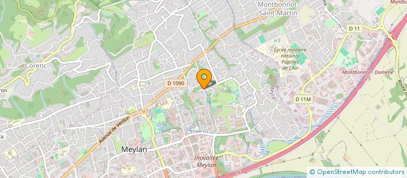 localisation de l'entreprise NIGUEL  MEYLAN