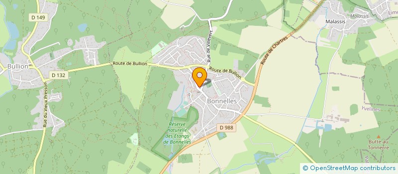 localisation de l'entreprise NIH à BONNELLES