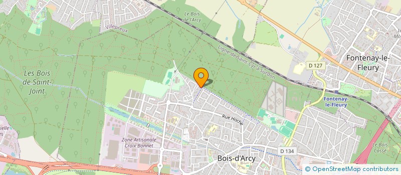 localisation de l'entreprise NIHAL DRIVE  BOIS D ARCY