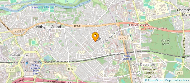 localisation de l'entreprise NIHATANNA  NOISY-LE-GRAND