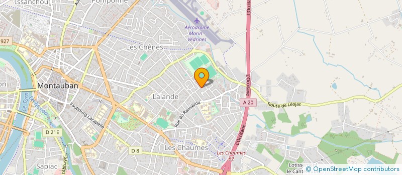 localisation de l'entreprise NIHIL  MONTAUBAN