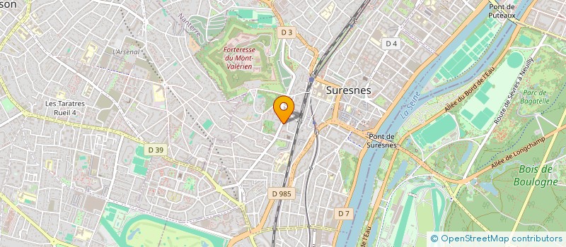 localisation de l'entreprise NIHON BU JITSU SEIBU KAN SURESNES à SURESNES