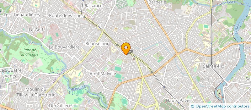 localisation de l'entreprise NIHON BUDO - CLUB DE L'OUEST à NANTES