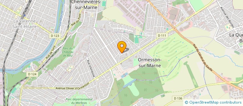 localisation de l'entreprise NIHUGA CONSEIL  ORMESSON-SUR-MARNE
