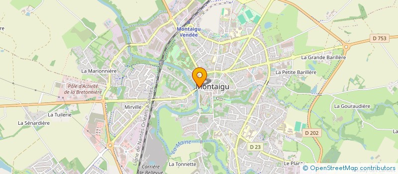 localisation de l'entreprise NIHULO à MONTAIGU-VENDEE
