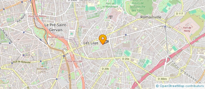 localisation de l'entreprise NIIA-NOOR LUXURY à LES LILAS