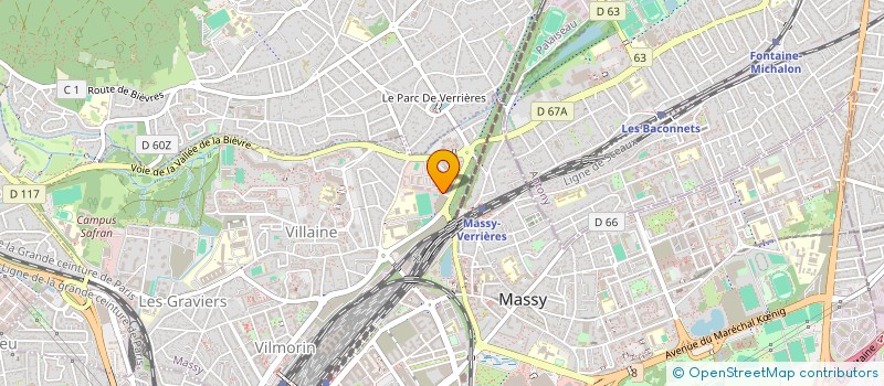 localisation de l'entreprise NIIITY à MASSY
