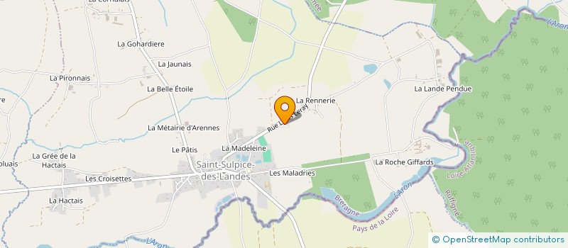 localisation de l'entreprise NIIS 35  SAINT-SULPICE-DES-LANDES