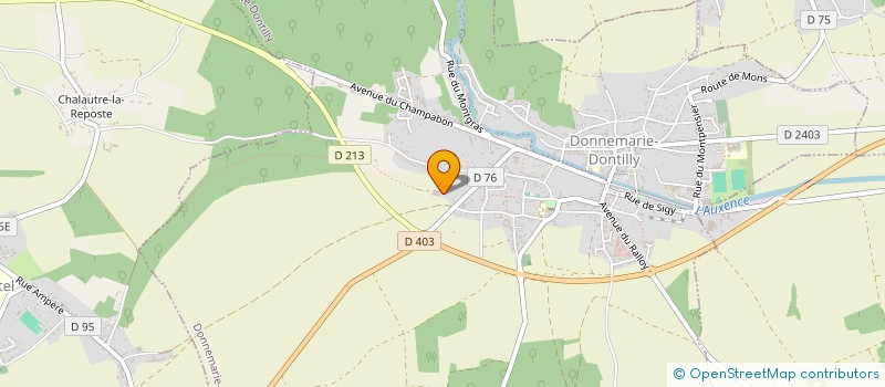 localisation de l'entreprise NIISS à DONNEMARIE-DONTILLY
