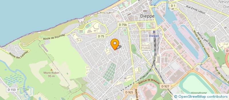 localisation de l'entreprise NIIT à DIEPPE