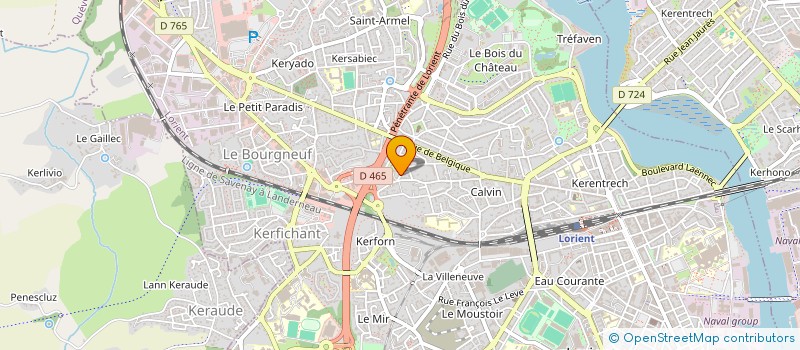 localisation de l'entreprise NIJADELL ASSOCIATION  LORIENT