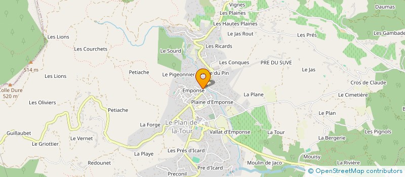 localisation de l'entreprise NIJADONSSS à SAINTE MAXIME