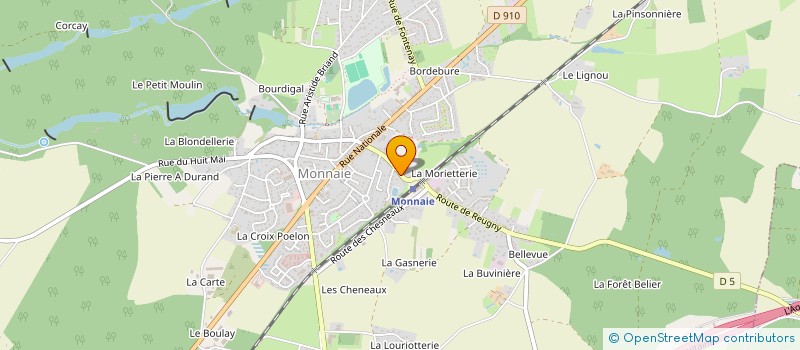 localisation de l'entreprise NIJE  MONNAIE