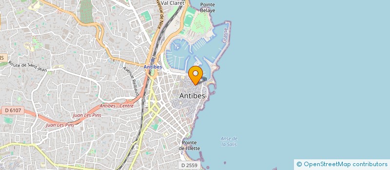 localisation de l'entreprise NIJI à ANTIBES