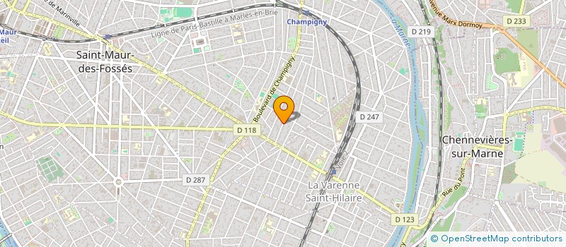 localisation de l'entreprise NIJORTI à SAINT-MAUR-DES-FOSSES