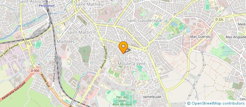 localisation de l'entreprise NIJU  PERPIGNAN