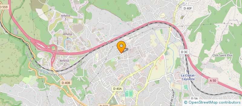 localisation de l'entreprise NIK'ELLE  LA CIOTAT