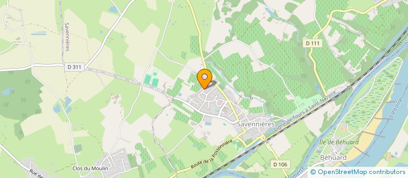 localisation de l'entreprise NIKA  SAVENNIERES