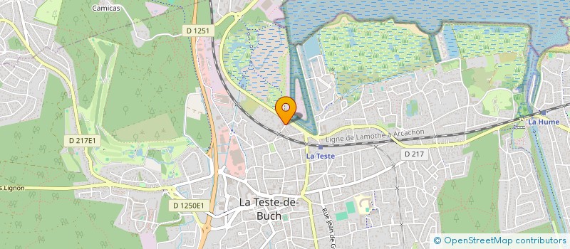 localisation de l'entreprise NIKADO à LA TESTE-DE-BUCH