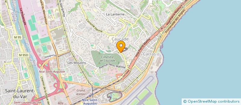 localisation de l'entreprise NIKAIA INVESTISSEMENT  NICE
