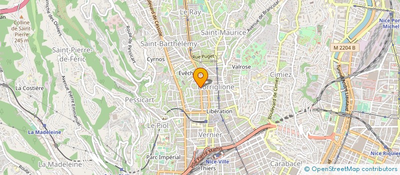 localisation de l'entreprise NIKAIA SCOOTER COMPAGNY à NICE