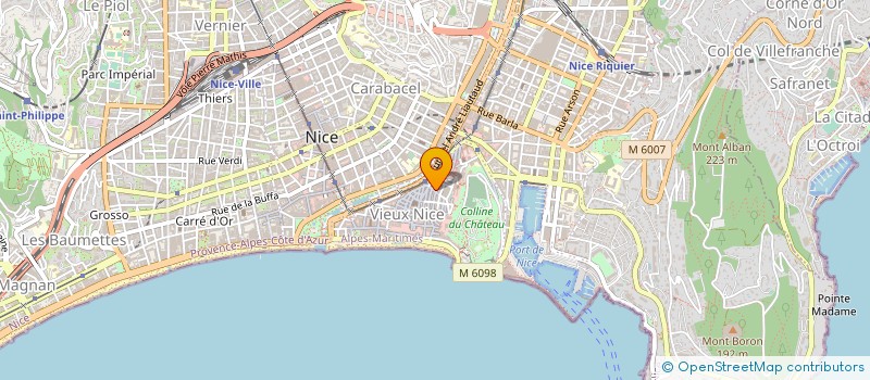 localisation de l'entreprise NIKAIA SOLEX à NICE