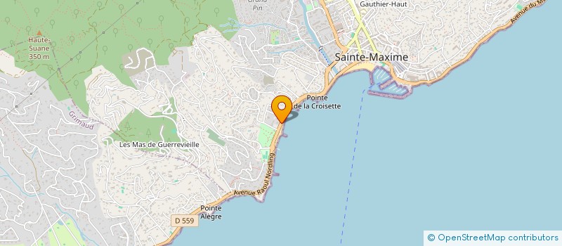 localisation de l'entreprise NIKAVILLA à SAINTE-MAXIME