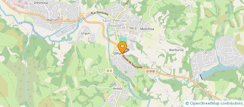 localisation de l'entreprise NIKEAU PISCINE à SAINT-PEE-SUR-NIVELLE