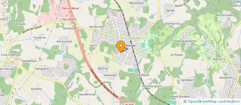 localisation de l'entreprise NIKEL HD  GESTEL