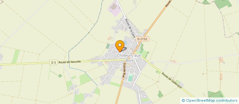 localisation de l'entreprise NIKEO MARKET à CHILLEURS-AUX-BOIS