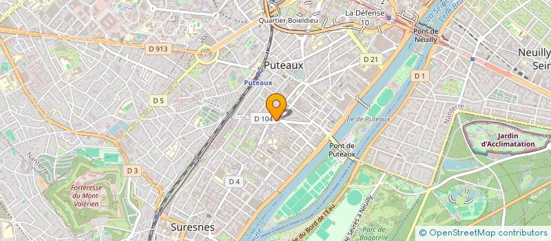 localisation de l'entreprise NIKESH à SURESNES