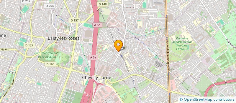 localisation de l'entreprise NIKIEMA IMMOBILIER  L'HAY-LES-ROSES