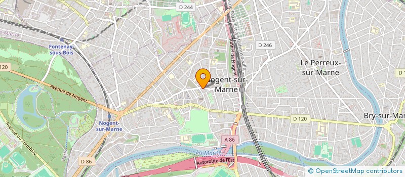 localisation de l'entreprise NIKITA  NOGENT-SUR-MARNE