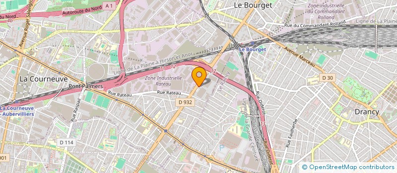localisation de l'entreprise NIKITA à LA COURNEUVE