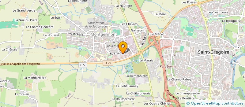 localisation de l'entreprise NIKITA  MONTGERMONT