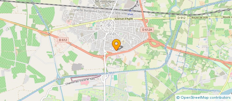 localisation de l'entreprise NIKITA  VIAS