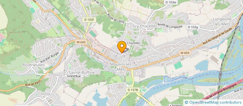 localisation de l'entreprise NIKITO  SCY-CHAZELLES