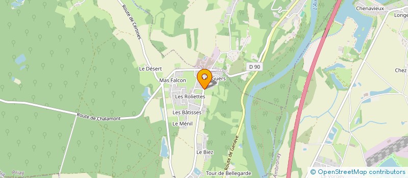 localisation de l'entreprise NIKO  PRIAY